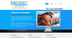 Desktop Screenshot of medisec.co.uk